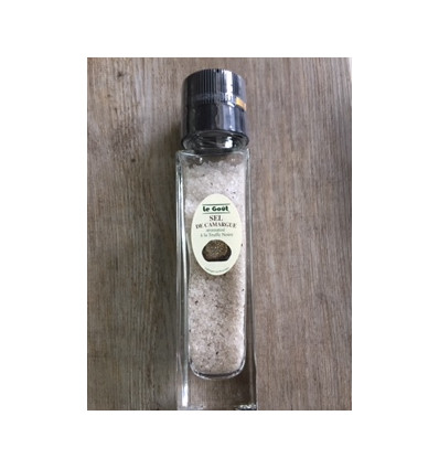 Sel aromatisé à la Truffe noire moulin rechargeable 100g
