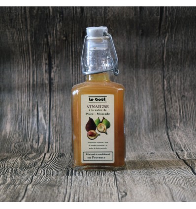 Vinaigre à la pulpe de Poire et Muscade
