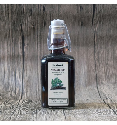 Vinaigre aromatisé à la Réglisse