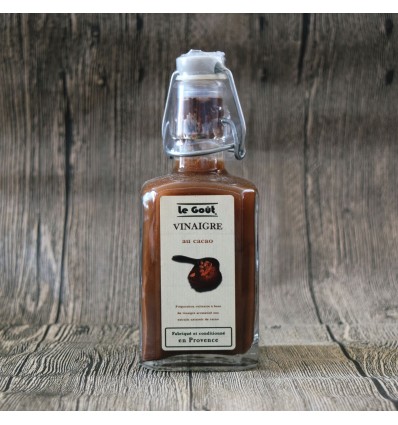Vinaigre aromatisé au Cacao