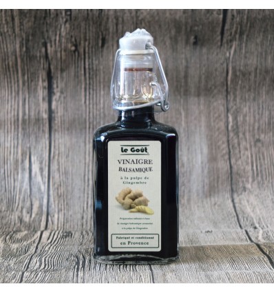 Vinaigre balsamique à la pulpe de Gingembre
